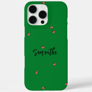 Groene lieveheersbeestje iPhone 16 pro max hoesje