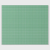 Groene lijn Kerstmis Cadeaupapier (Vlak)