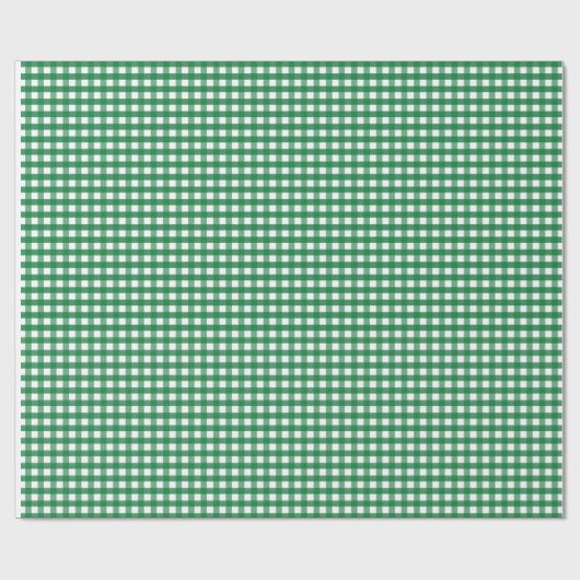 Groene lijn Kerstmis Cadeaupapier (Vlak)