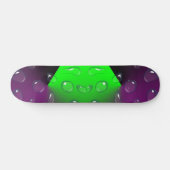 groene lijn persoonlijk skateboard (Horizontaal)