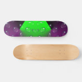 groene lijn persoonlijk skateboard (Horizontaal)
