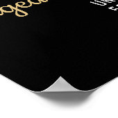 Groene lijn van militaire aflossing Vlag Patriotti Poster (Hoek)