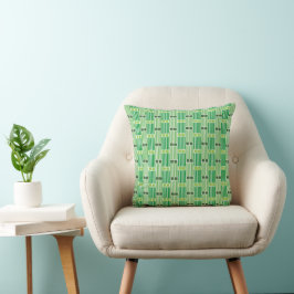 Groene lijnen en dozen kussen