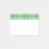 Groene lijnen en dozen post-it® notes (Voorkant)