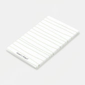 Groene lijnen notities post-it® notes (Schuin)