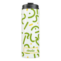 Groene Lijnen Thermokop
