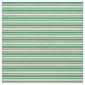 Groene lijnen van bisque en Zee Stof (Swatch)
