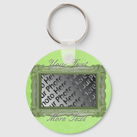 Groene Lijst Sleutelhanger (Voorkant)
