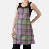 Groene, lila klassieke tartan. schort (Insitu)