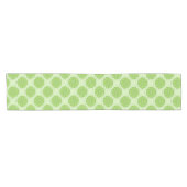 Groene limieten ontwerptabel runner Home Decor Korte Tafelloper (Horizontaal)