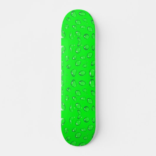 groene limoen nat persoonlijk skateboard (Voorkant)