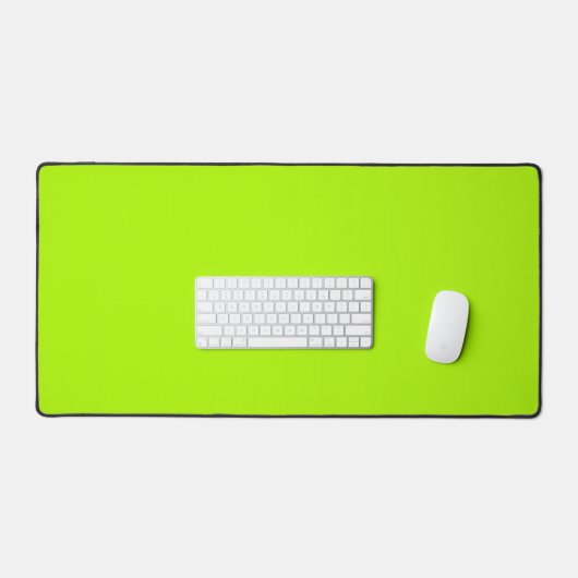 Groene Limoen Plain Bureaumat (Keyboard & Muis)