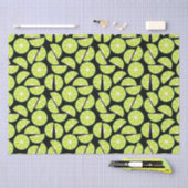 Groene Limoen Slice Citrusvruchten Tissuepapier (Craft)