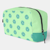 Groene Limoen toilettas Toilettasje (Rechterhoek)