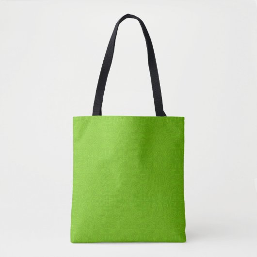 groene limoen tote bag (Voorkant)