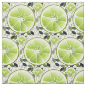 Groene Limoen vruchtenvlek Stof (Swatch)