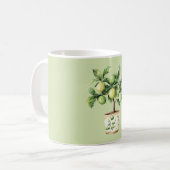 Groene Limoenboom Koffiemok (Voorkant links)
