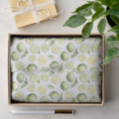 Groene Limoenen Bladeren Fruit Tissuepapier (Geschenk)