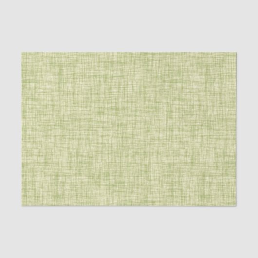 Groene Linnen Tissuepapier (Voorkant)