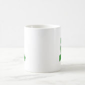 Groene Lint Tekening Koffiemok (Center)