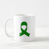 Groene Lint Tekening Koffiemok (Links)