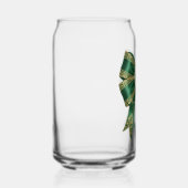 groene linten  blikvorm glas (Rechts)