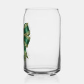 groene linten  blikvorm glas (Links)