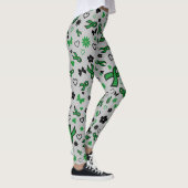 Groene linten Multi...Gastroparese Leggings (Rechts)