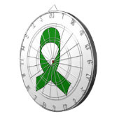Groene linttekening dartbord (Voorkant Rechts)