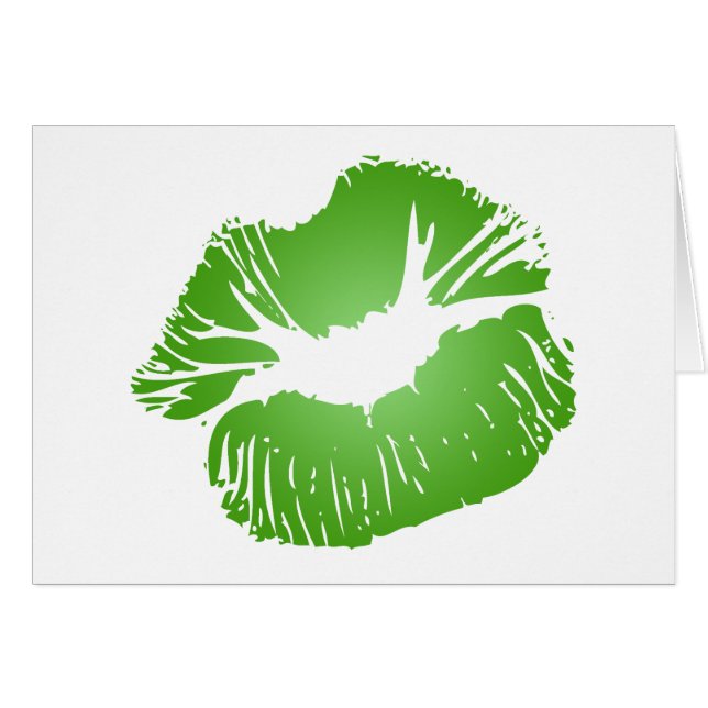 Groene Lips (Voorkant Horizontaal)