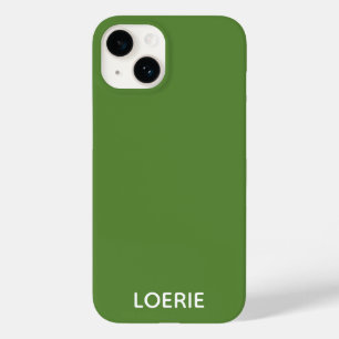 Groene Loerie-kleurnaam Case-Mate iPhone 14 Hoesje
