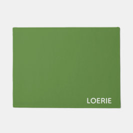 Groene Loerie-kleurnaam Deurmat