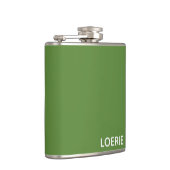 Groene Loerie-kleurnaam Heupfles (Rechts)