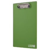 Groene Loerie-kleurnaam Klembord (Links)
