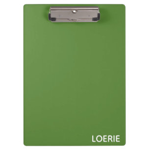 Groene Loerie-kleurnaam Klembord