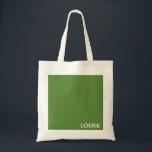 Groene Loerie-kleurnaam Tote Bag<br><div class="desc">Groene Loerie-kleurnaam</div>