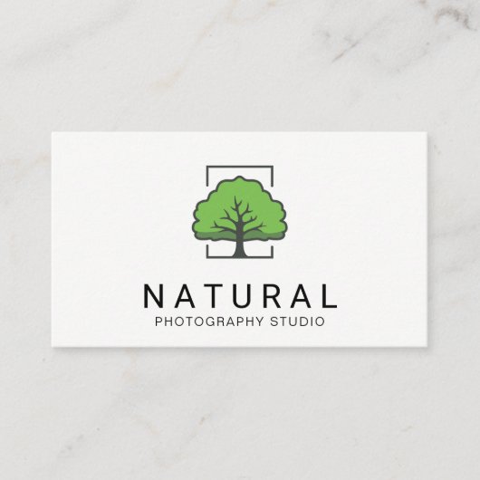 Groene Logo | Landschaferdiensten Visitekaartje (Voorkant)