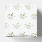 Groene Lotus Beauty Skin Care Verpakkingsdoos Bedankdoosjes (Bovenkant)