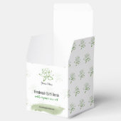 Groene Lotus Beauty Skin Care Verpakkingsdoos Bedankdoosjes (Geopend)