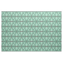 Groene Lotus fabric