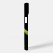 Groene Lotus Flower Black Case-Mate iPhone Case (Achterkant / Rechts)