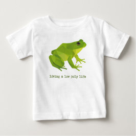 Groene Low Poly Life Frog