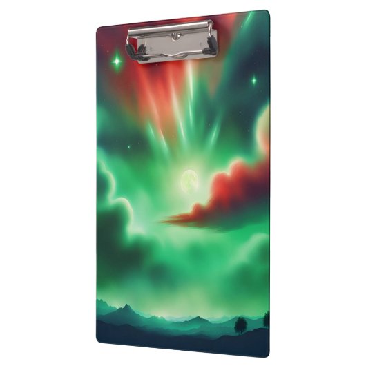 groene lucht klembord (Links)