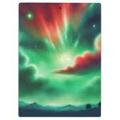 groene lucht klembord (Achterkant)