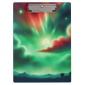 groene lucht klembord (Voorkant)