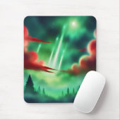 groene lucht muismat (Met muis)