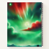 groene lucht notitieboek (Achterkant)