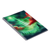 groene lucht notitieboek (Rechterzijde)