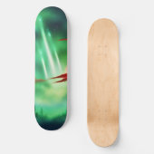 groene lucht persoonlijk skateboard (Voorkant)