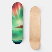 groene lucht persoonlijk skateboard (Voorkant)